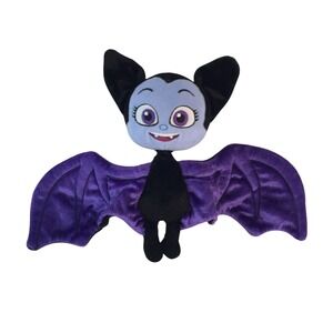 Disney Store Vampirina Vee Bat Plush 8" Purple Black Vampire Stuffed Animal Toy